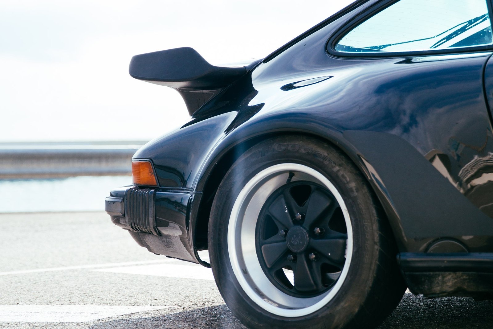 Rear Detail Of Antique Sports Car